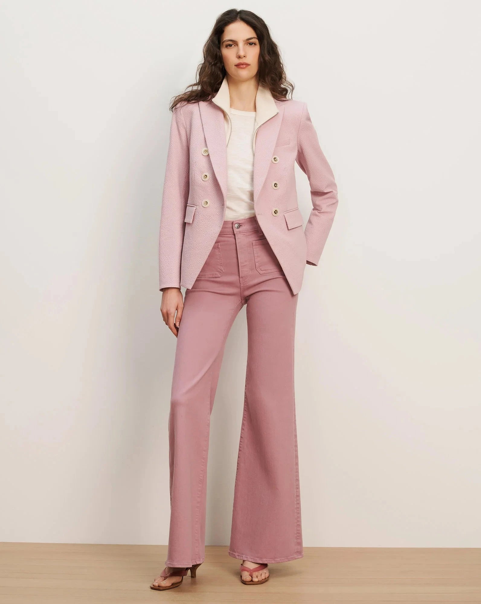Miller Dickey Jacket Orchid Haze Jackets - Dickey Veronica Beard 