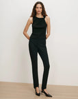 Deylin Brooch Tank Top Black