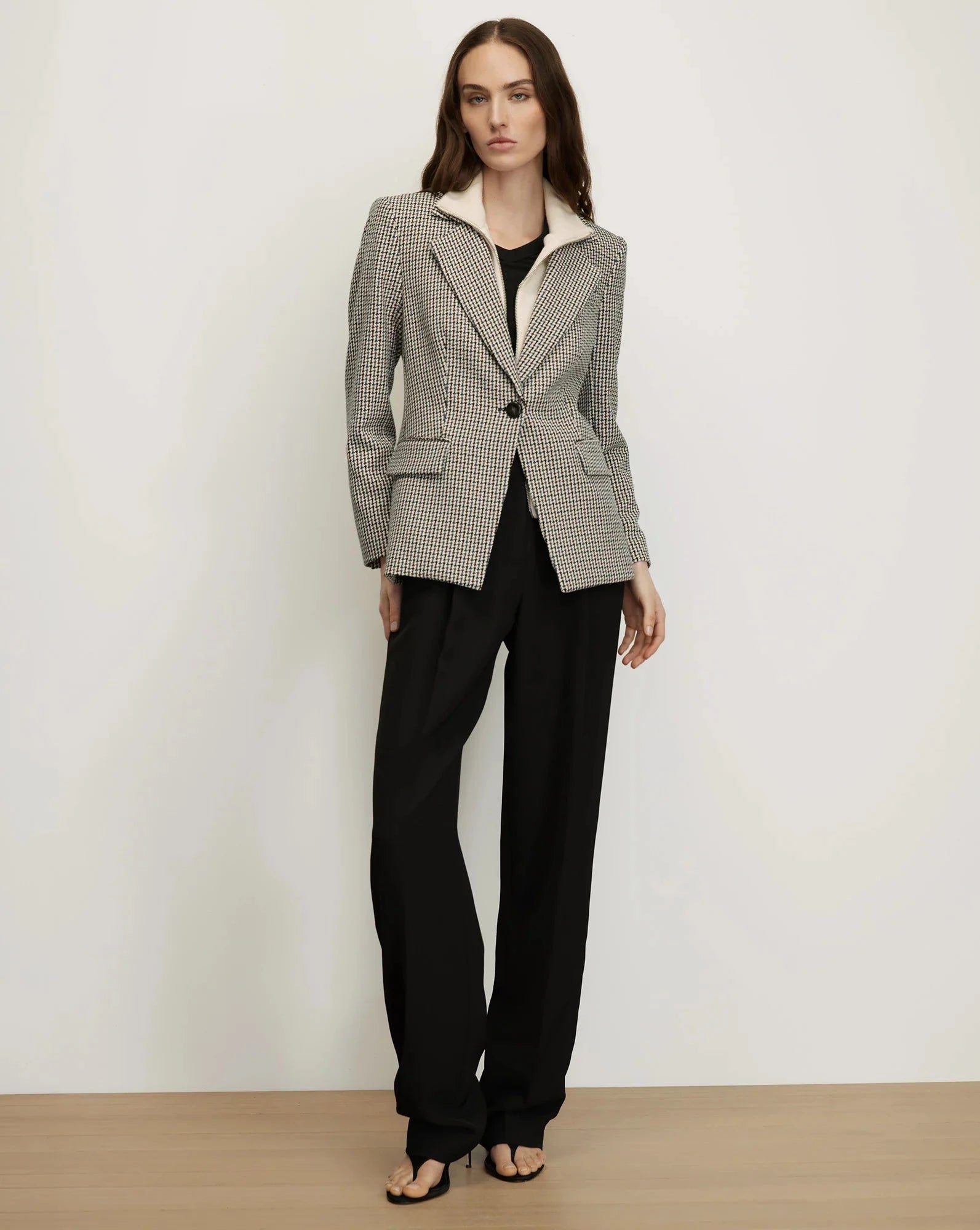 Healy Dickey Jacket Navy Multi Jackets - Dickey Veronica Beard 
