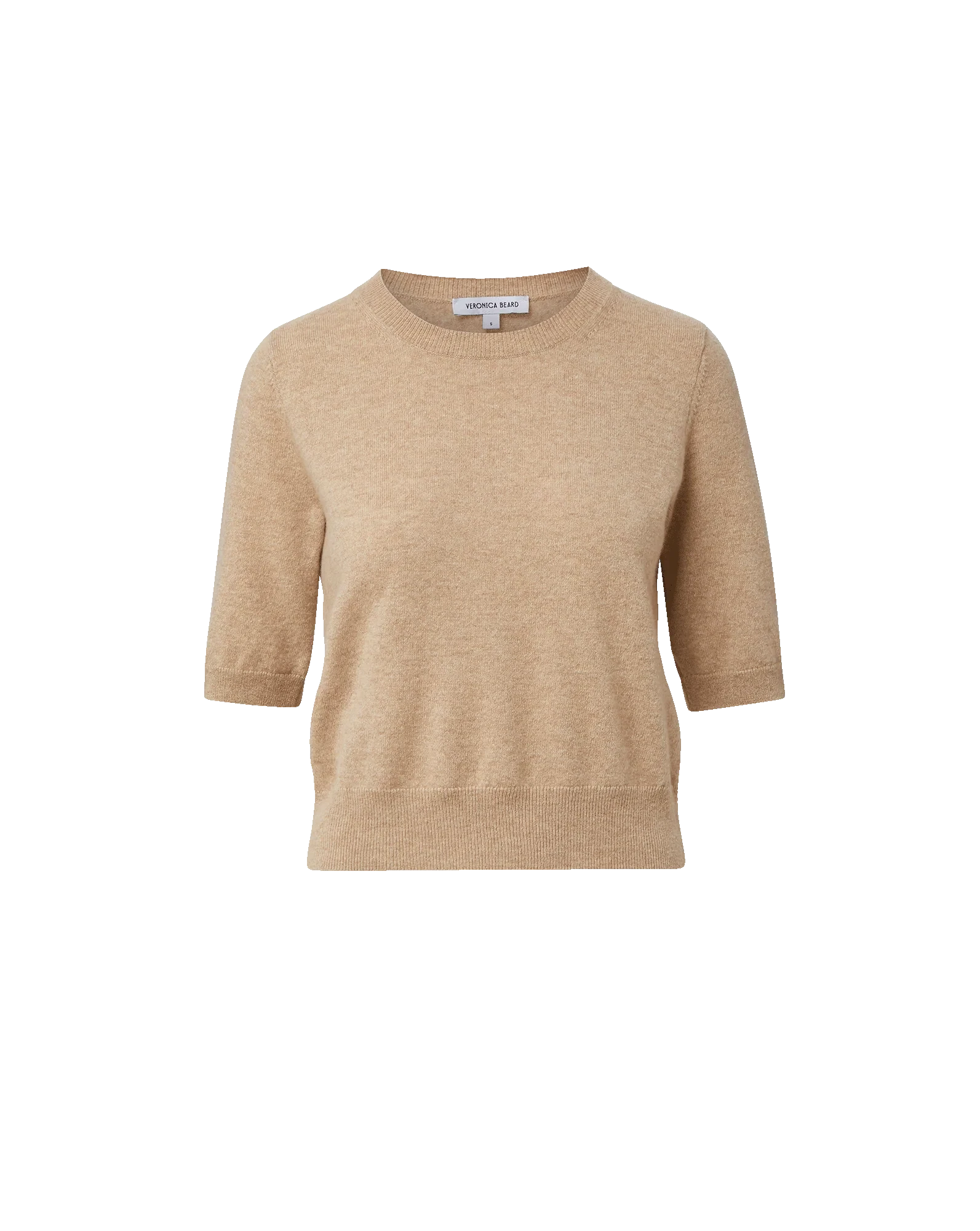 Shana Cashmere Sweater Oatmeal Sweater - Crewneck Veronica Beard 
