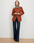 Laramie Dickey Jacket Rust Jackets - Dickey Veronica Beard 