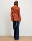 Laramie Dickey Jacket Rust Jackets - Dickey Veronica Beard 
