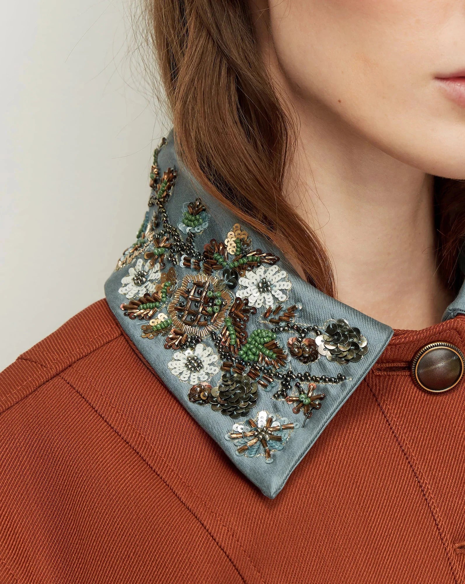 Laramie Dickey Jacket Rust Jackets - Dickey Veronica Beard 