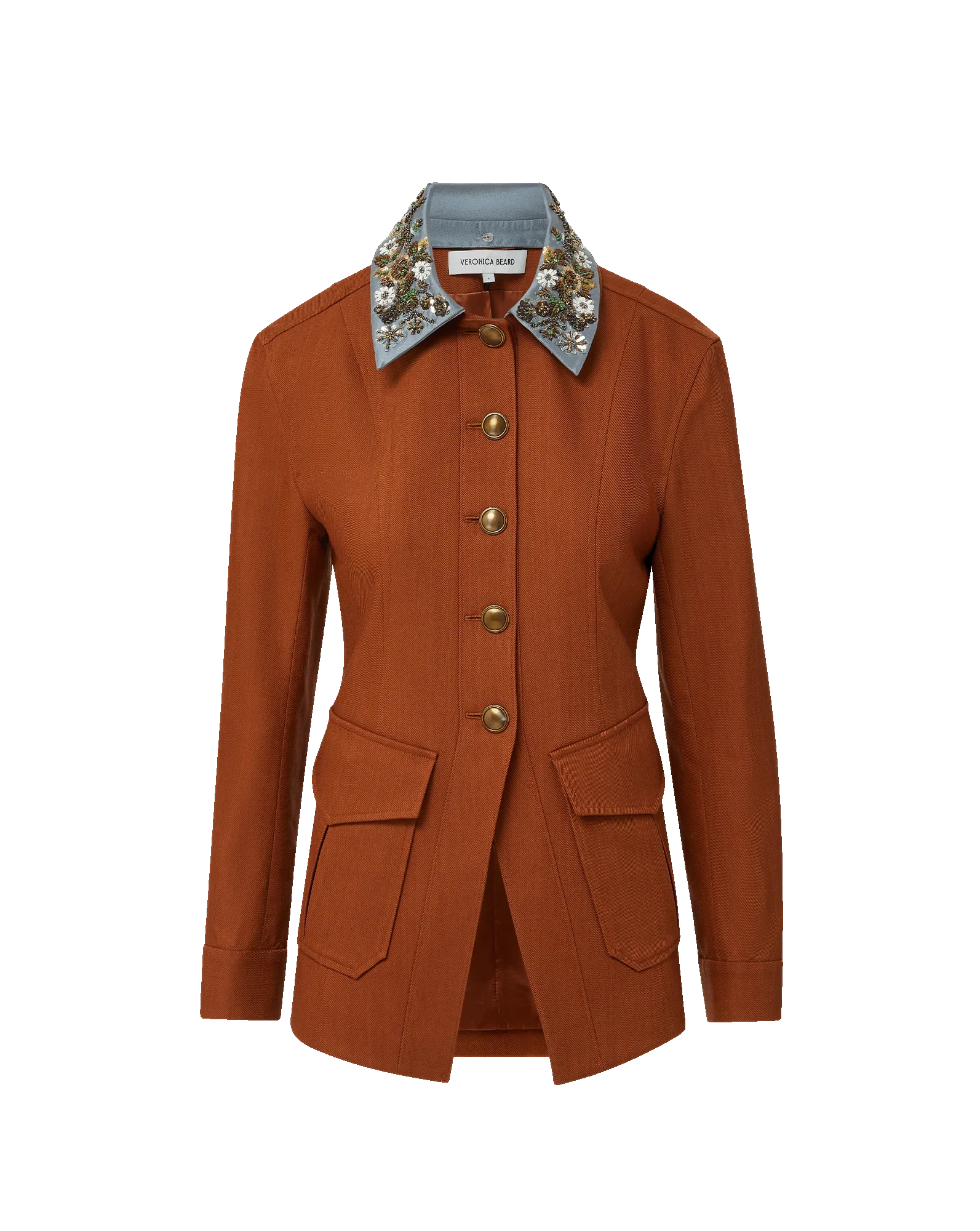 Laramie Dickey Jacket Rust Jackets - Dickey Veronica Beard 