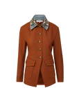 Laramie Dickey Jacket Rust Jackets - Dickey Veronica Beard 