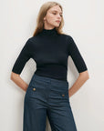 Alastair Merino Wool Pullover Heritage Navy Melange