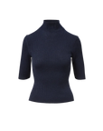 Alastair Merino Wool Pullover Heritage Navy Melange