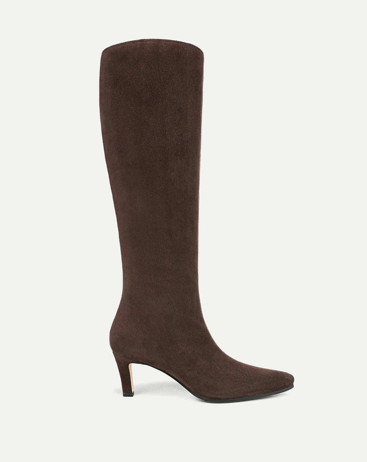 Aisla Mid Heel Boot Espresso Knee High Boots Veronica Beard - Shoes 