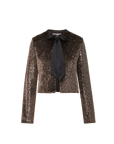 Bancroff Sequin Jacket Copper/Black