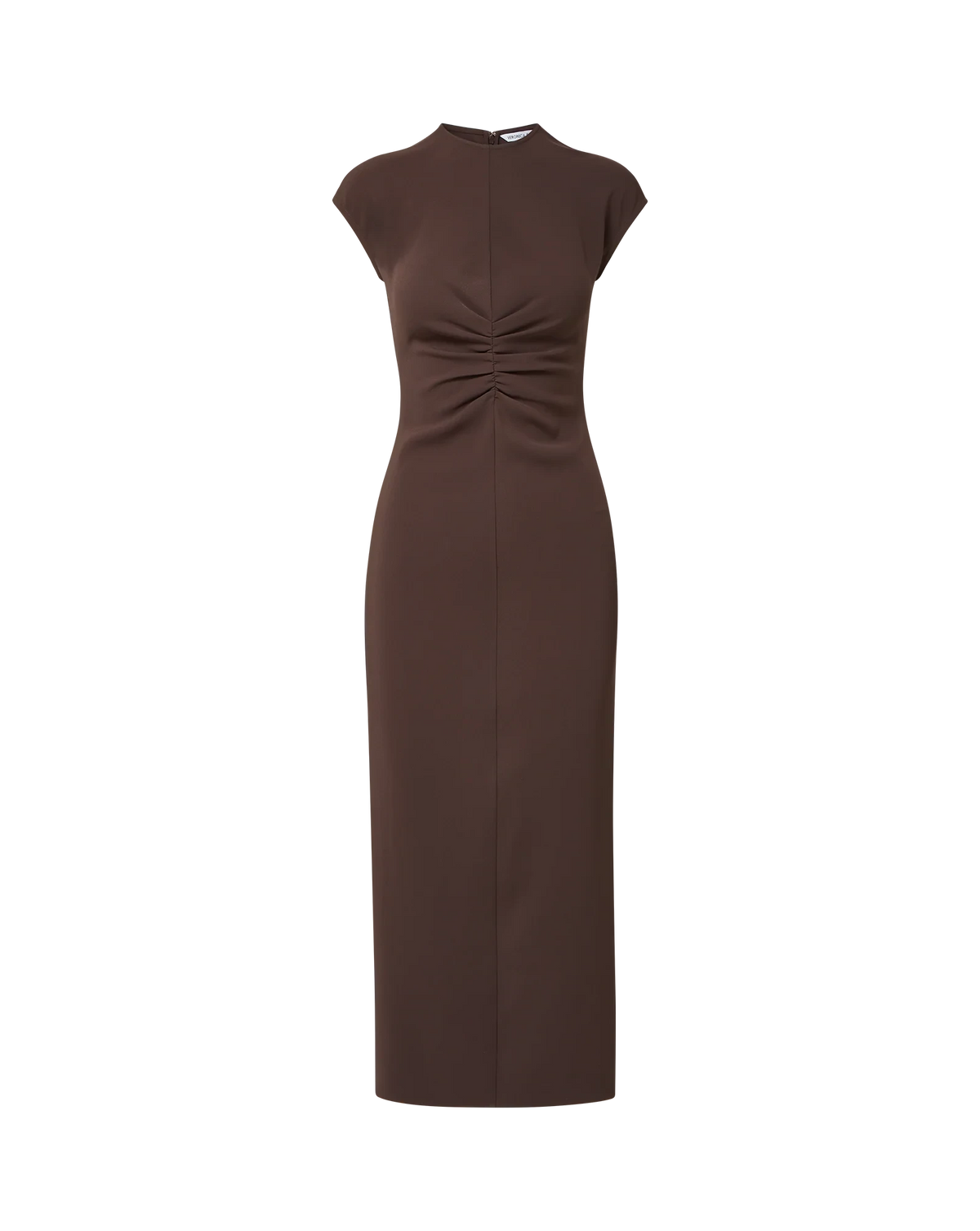 June Midi Dress Espresso Dresses - Midi Veronica Beard 