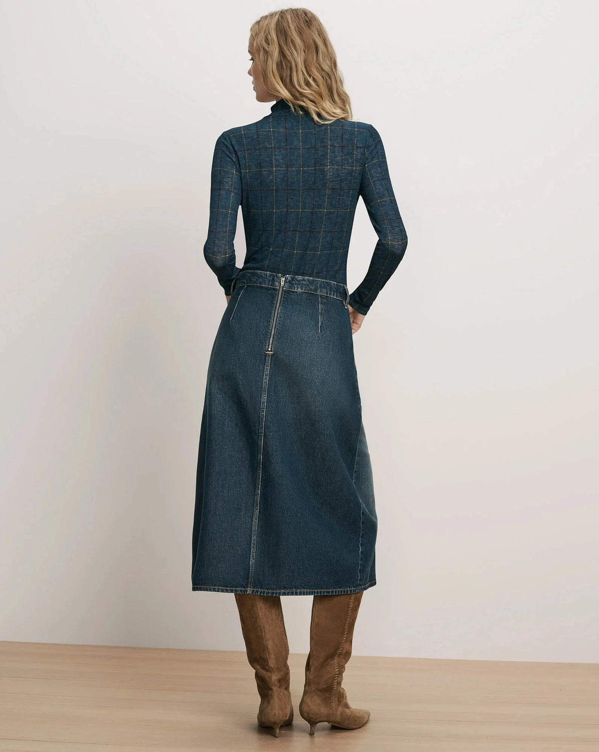 Hathaway Denim Maxi Skirt Sweet Dream Skirts - Maxi Veronica Beard 