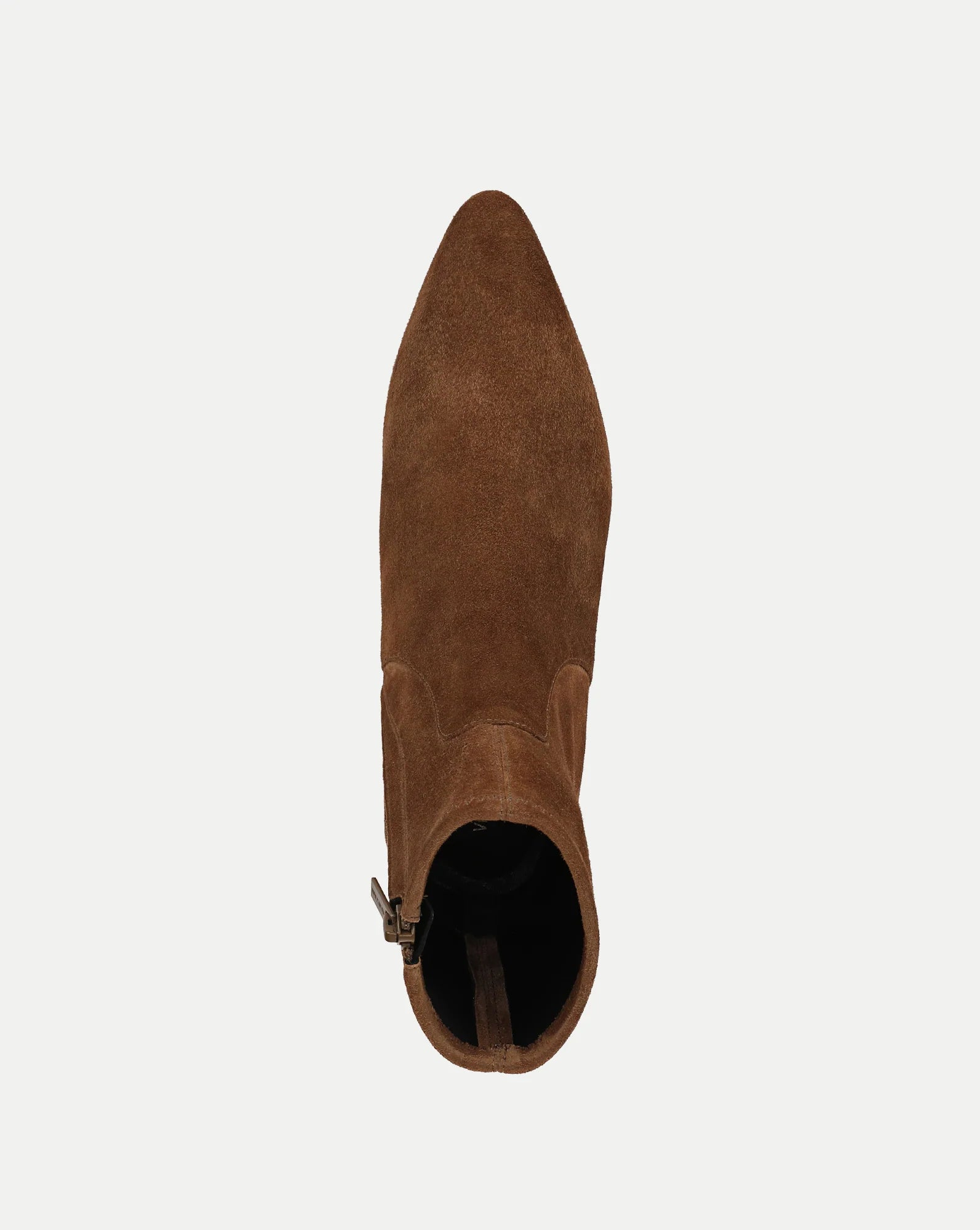Glinda Stretch Ankle Boot Suede Chestnut