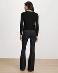 Daro Embellished Cardigan Black Sweater - Cardigans Veronica Beard 