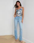 Ruth High Rise Straight Rosedale Denim - Straight L'Agence 
