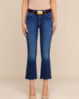 Montell Suede Belt Burgundy Suede