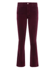 Stevie Velvet Jean Dark Port Denim - Straight L'Agence 