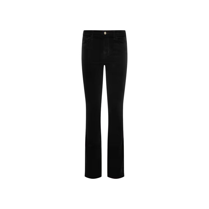Stevie Velvet Jean Noir Denim - Straight L'Agence 