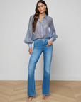 Wanda High Rise Crop Wide Leg Pant Idaho