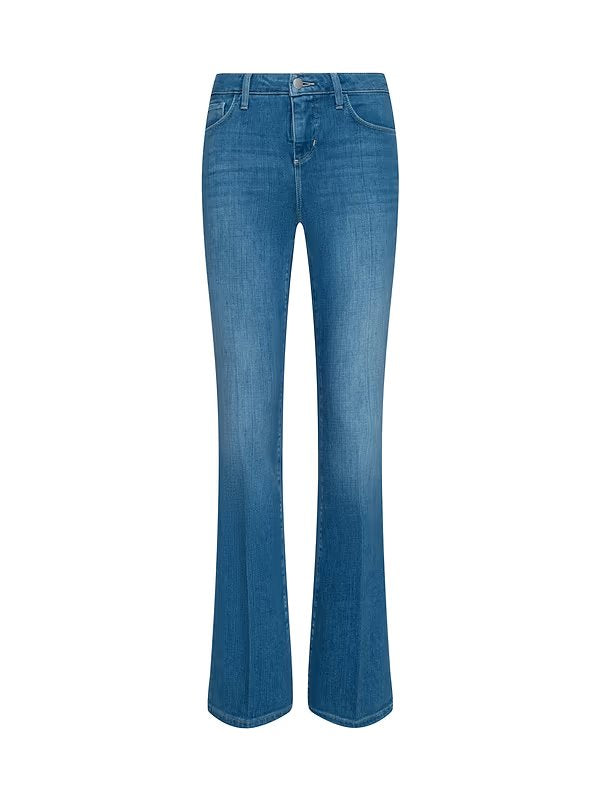 Selma High Rise Sleek Baby Boot Getty Denim - Flare &amp; Wide Leg L'Agence 