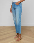 Wanda Crop Wide Leg Anaheim Denim - Cropped & Ankle L'Agence 