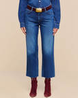 Wanda High Rise Crop Wide Leg Pant Idaho