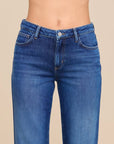 Wanda High Rise Crop Wide Leg Pant Idaho Denim - Flare & Wide Leg L'Agence 