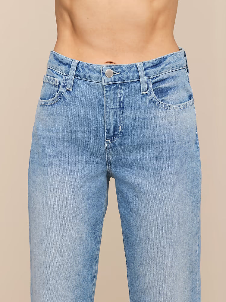Wanda Cropped Wide Leg Granova Denim - Flare & Wide Leg L'Agence 