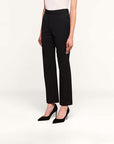 Rebel Trouser Black Pants - Trousers L'Agence 
