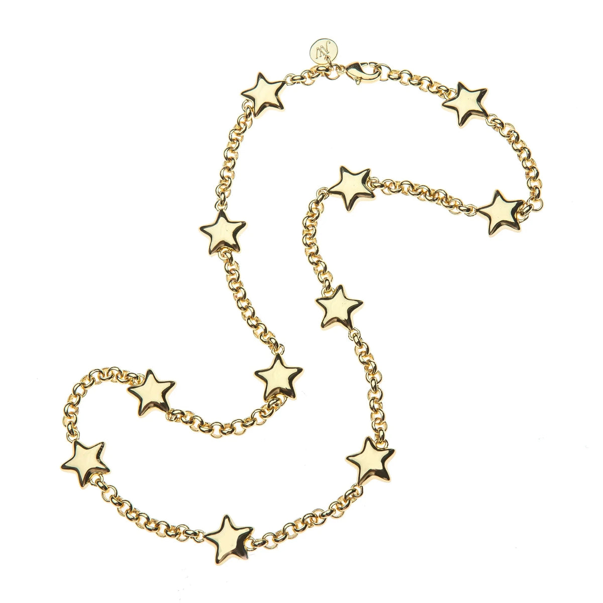 Lucky Pieces of a Star Chain Necklaces Jane Win 
