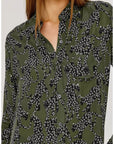 Alyssa Shirt Olive Jaguars Tops - Blouses Rails 