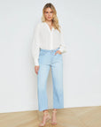 June Ultra High Rise Crop Stovepipe Dakota Denim - Cropped & Ankle L'Agence 