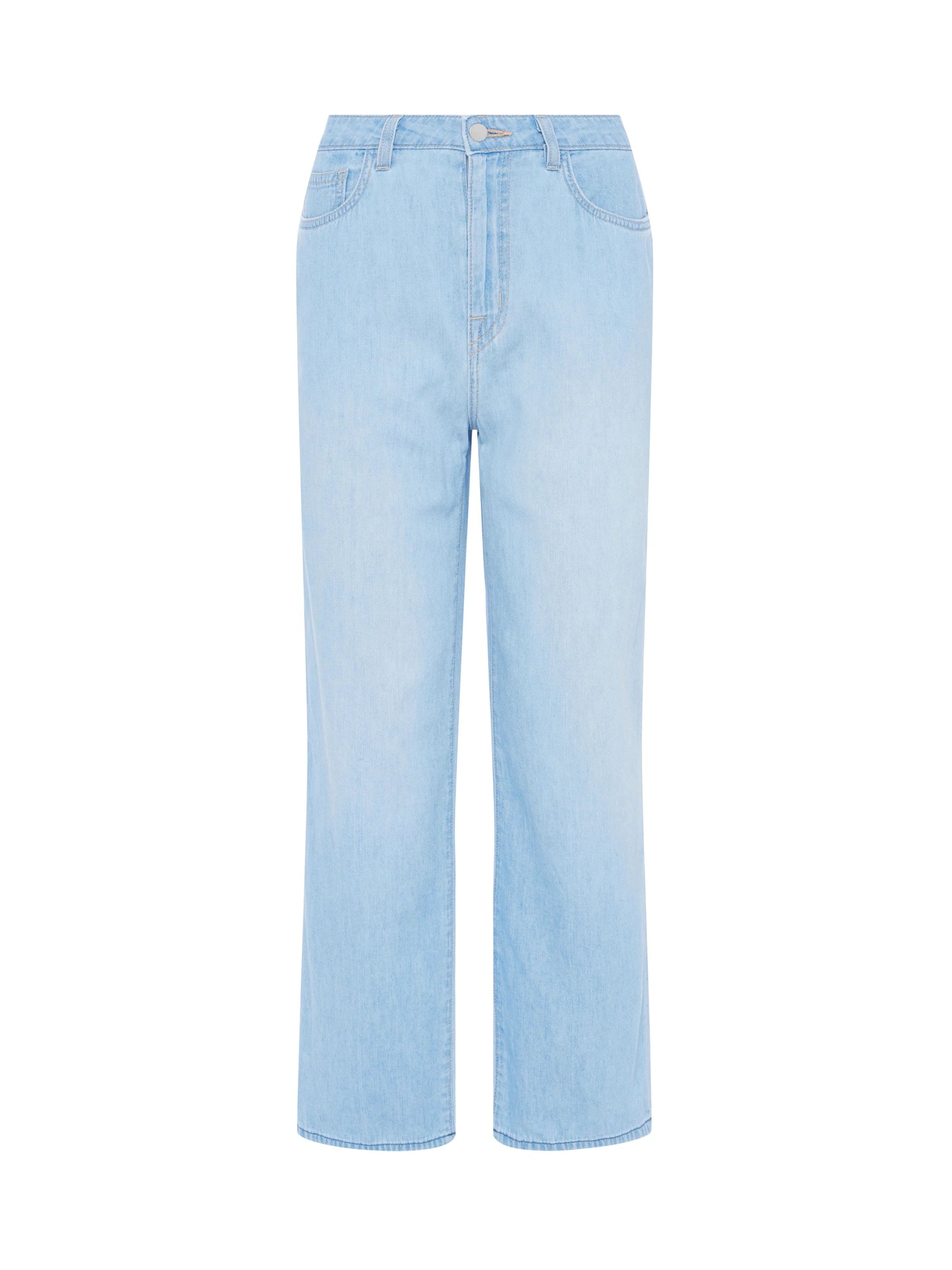 June Ultra High Rise Crop Stovepipe Dakota Denim - Cropped & Ankle L'Agence 