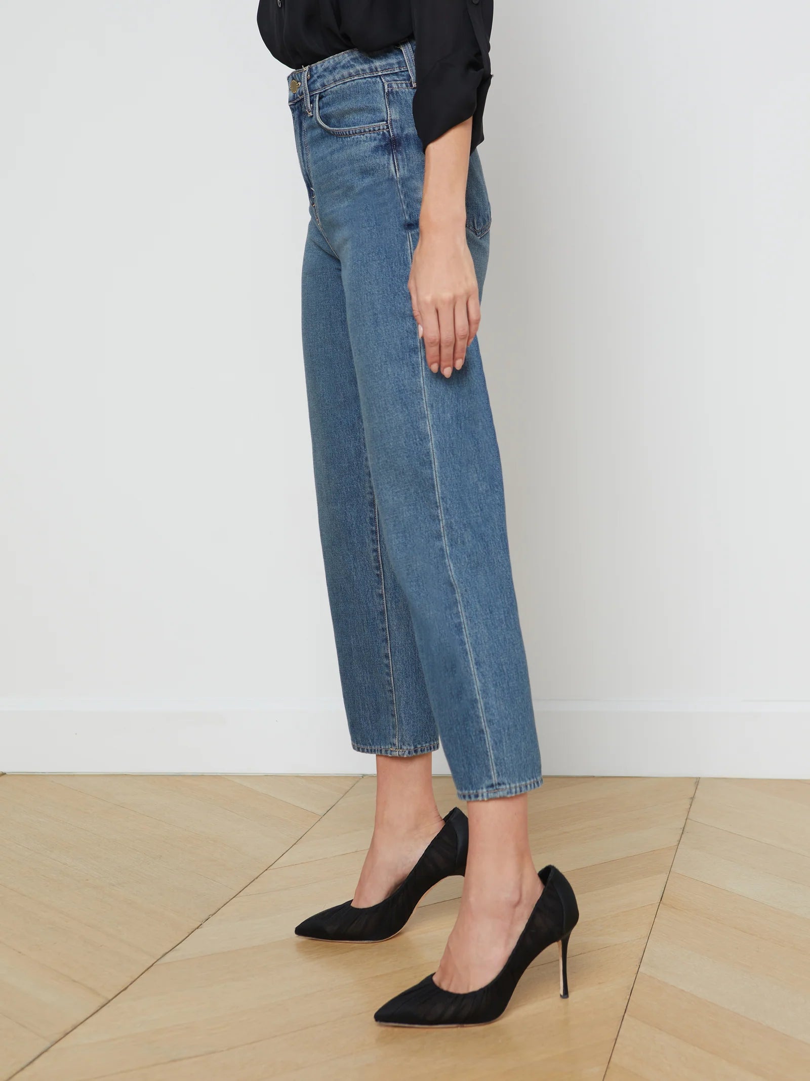 June Jean Bristol Denim - Cropped &amp; Ankle L&#39;Agence 