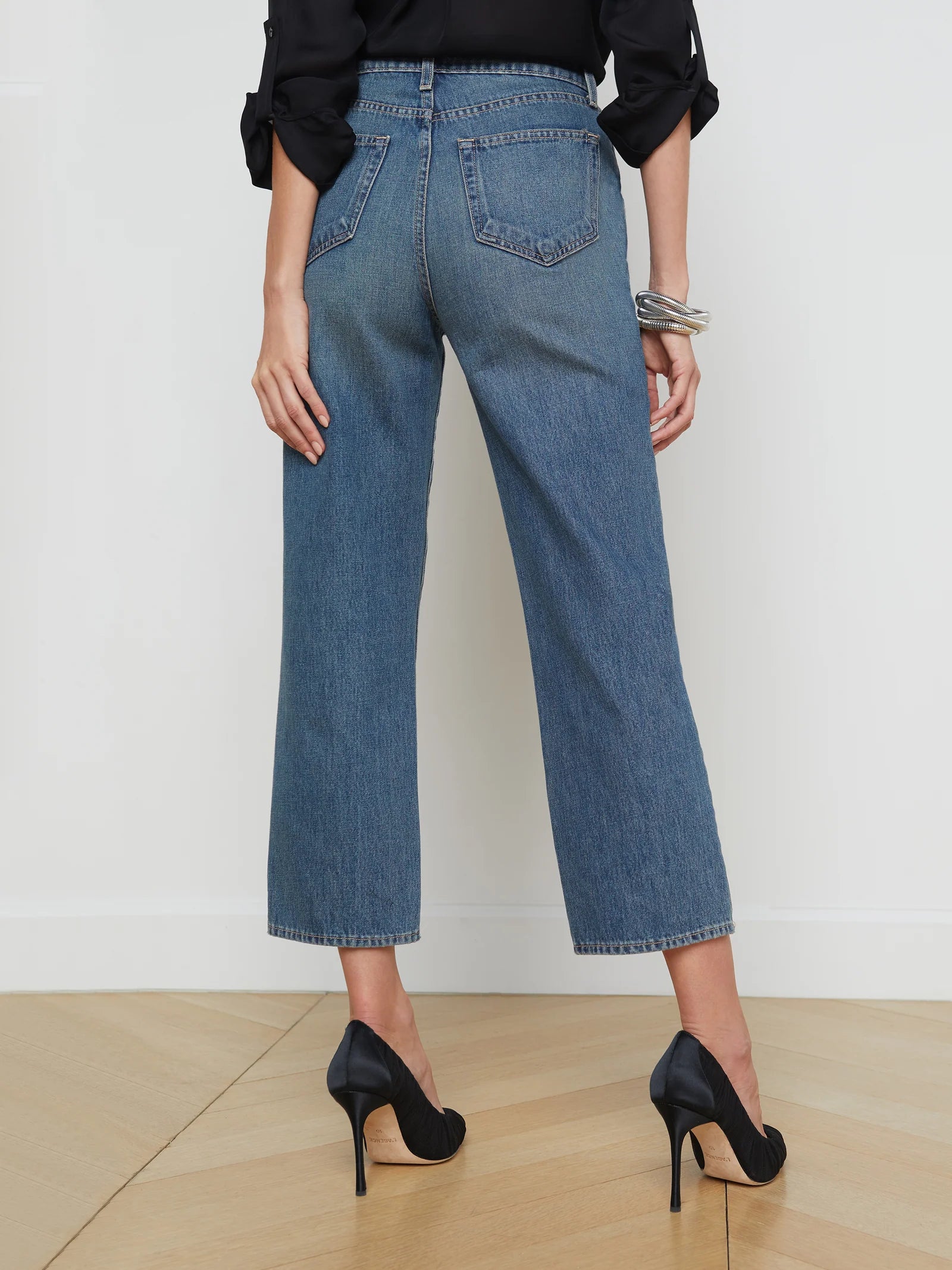 June Jean Bristol Denim - Cropped &amp; Ankle L&#39;Agence 