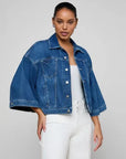 Silas Cape Jacket Jackets - Denim L'Agence 