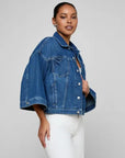 Silas Cape Jacket Jackets - Denim L'Agence 