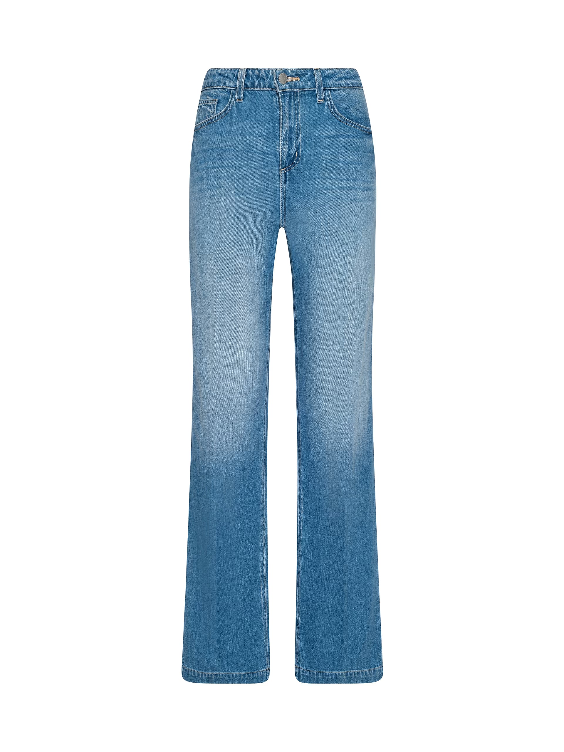 Scottie Wide Leg Anaheim Denim - Flare & Wide Leg L'Agence 