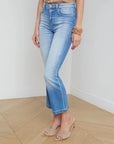 Ali High Rise Slim Flare Amherst Denim - Flare & Wide Leg L'Agence 