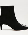 Ulissa Luster Savoy Suede Black Shoes - Boots - Booties Sam Edelman 