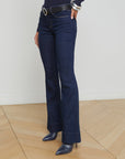 Lenora Low Rise Seamed Flare Koval Denim - Flare & Wide Leg L'Agence 