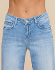 Joanne Low Rise Wide Leg Pacific Denim - Flare & Wide Leg L'Agence 