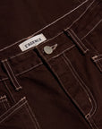 Cody Cropped Barrel Leg Brown/Natural Contrast Denim - Flare & Wide Leg L'Agence 