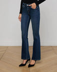 Cara Low-Rise Bootcut Jean Roxbury Denim - Flare & Wide Leg L'Agence 