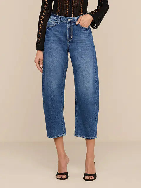 Mallis High Rise Bow Leg Jean Orwood