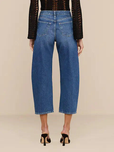 Mallis High Rise Bow Leg Jean Orwood