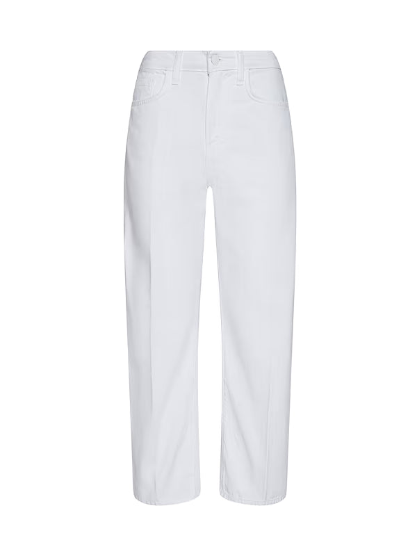 Mallis Bow-Leg Jean Blanc
