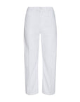 Mallis Bow-Leg Jean Blanc