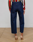 Mallis Bow-Leg Jean Hobart Denim - Cropped & Ankle L'Agence 