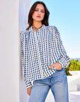 Chloe Blouse Print Tops - Blouses Fifteen Twenty 