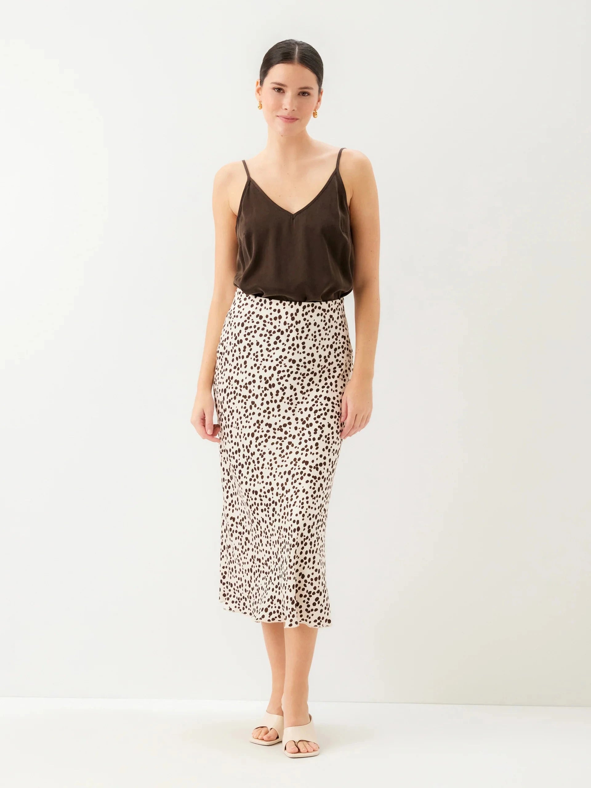 Mia Bias Midi Skirt Wild Cat Skirts - Midi Fifteen Twenty 